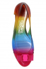 FERRAGAMO MULTICOLOUR ‘Vara Jelly’ pumps