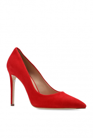 FERRAGAMO ‘Ilary’ suede stiletto pumps