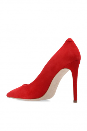 FERRAGAMO ‘Ilary’ suede stiletto pumps