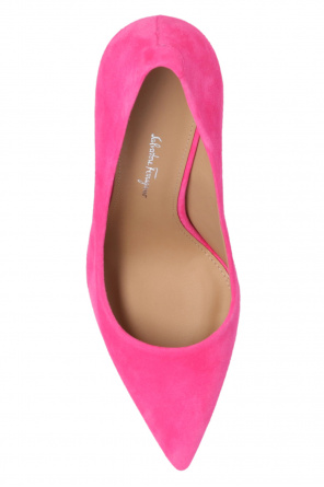 Salvatore Ferragamo ‘Ilary’ suede stiletto pumps