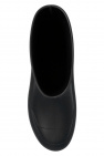 FERRAGAMO BLACK Rain boots with logo