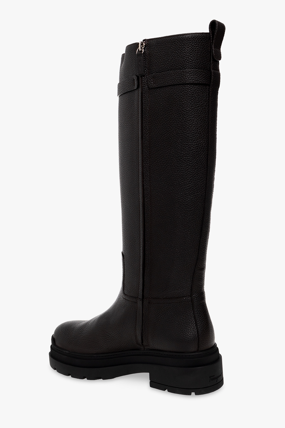 salvatore Show Ferragamo ‘Ryder’ knee-high boots