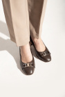 FERRAGAMO BROWN ‘Rei’ pumps