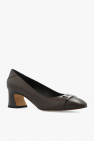 FERRAGAMO BROWN ‘Rei’ pumps