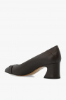 FERRAGAMO BROWN ‘Rei’ pumps
