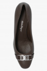 FERRAGAMO BROWN ‘Rei’ pumps