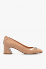 FERRAGAMO beige ‘Rei’ pumps