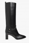 FERRAGAMO BLACK ‘Toren’ heeled boots