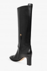 FERRAGAMO BLACK ‘Toren’ heeled boots