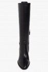 FERRAGAMO BLACK ‘Toren’ heeled boots