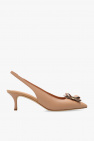 FERRAGAMO beige ‘Willis’ pumps