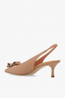 FERRAGAMO beige ‘Willis’ pumps