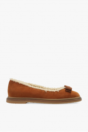 Salvatore Ferragamo round-toe leather loafers