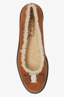 FERRAGAMO BROWN ‘Varina’ ballet flats