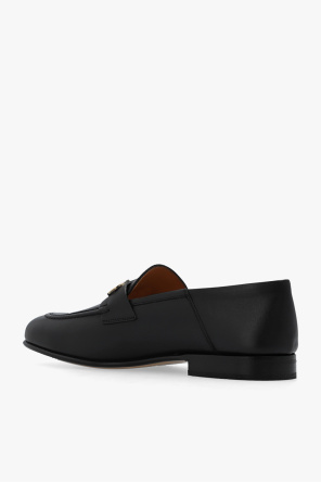 FERRAGAMO ‘Ottone’ leather low shoes