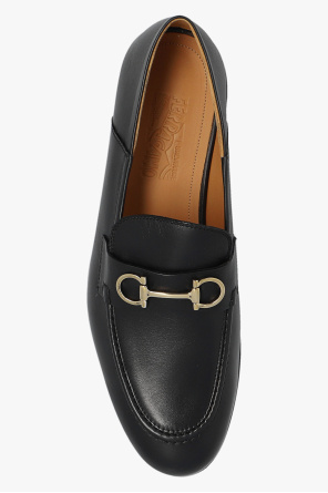 FERRAGAMO ‘Ottone’ leather low shoes