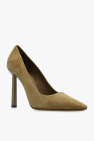 FERRAGAMO GREEN ‘Justina’ pumps
