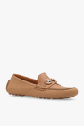 FERRAGAMO beige ‘Odilia’ moccasins
