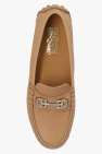 FERRAGAMO beige ‘Odilia’ moccasins