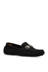 FERRAGAMO BLACK ‘Odilia’ moccasins