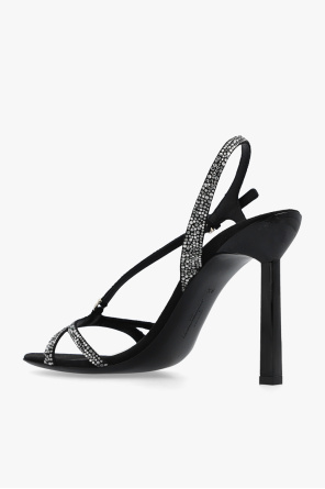 FERRAGAMO ‘Jolie’ suede heeled sandals
