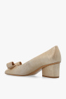 FERRAGAMO GOLD ‘Viva’ pumps