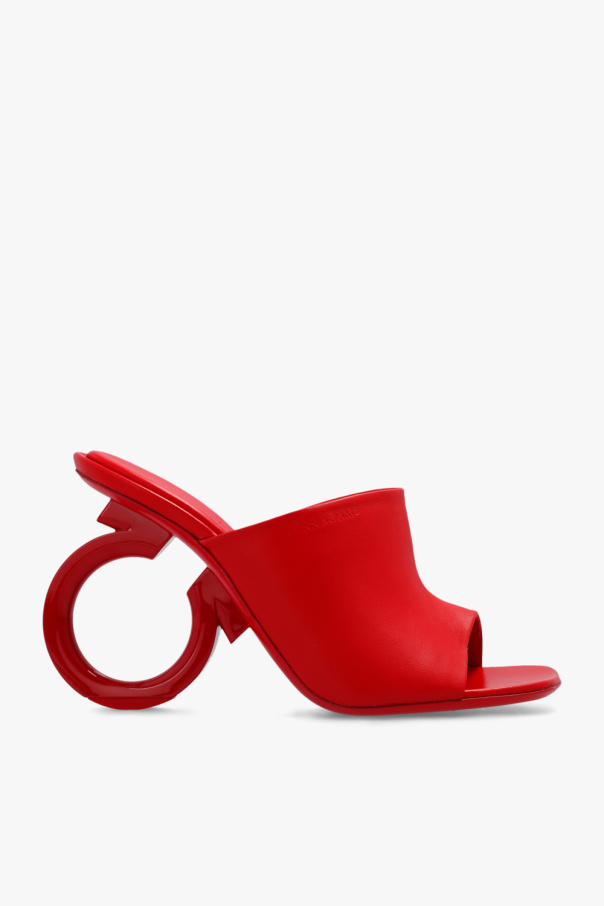 FERRAGAMO ‘Astro’ heeled mules