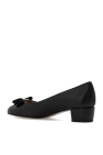 FERRAGAMO BLACK ‘Vara’ pumps