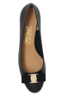 FERRAGAMO BLACK ‘Vara’ pumps