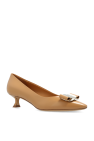 FERRAGAMO beige Heeled shoes 'Zelma' by FERRAGAMO