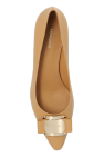 FERRAGAMO beige Heeled shoes 'Zelma' by FERRAGAMO