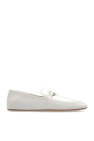 FERRAGAMO cream ‘Elaine’ loafers