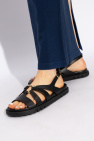 FERRAGAMO BLACK ‘Agnes’ Sandals