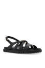 FERRAGAMO BLACK ‘Agnes’ Sandals
