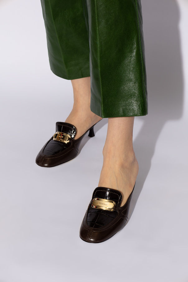 FERRAGAMO ‘Elodye’ heeled slippers