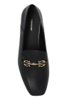 FERRAGAMO BLACK Leather shoes `Louis`