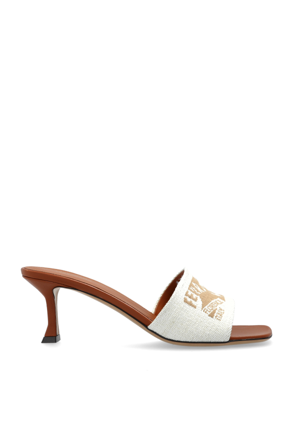 FERRAGAMO Klapki na obcasie