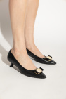 FERRAGAMO BLACK High-heeled shoes `Zelma`