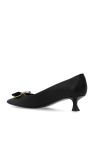 FERRAGAMO BLACK High-heeled shoes `Zelma`