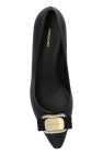 FERRAGAMO BLACK High-heeled shoes `Zelma`