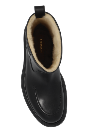 FERRAGAMO Botki `Tirba Fur`