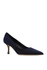 FERRAGAMO NAVY BLUE Heeled shoes 'Elydea'