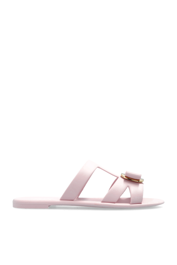 FERRAGAMO Rubber slides Lilou