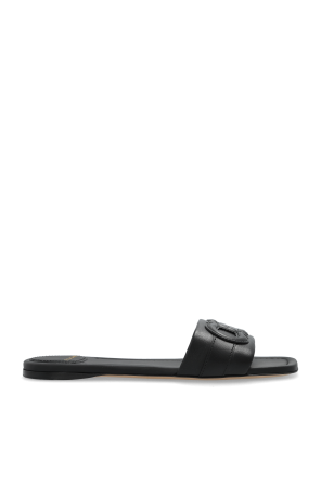 Leather slides Liss