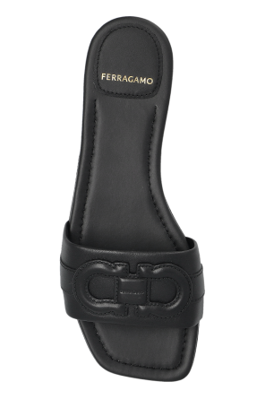 FERRAGAMO Chanclas de cuero Liss