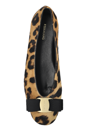 FERRAGAMO Ballerinas mit Tiermotiv