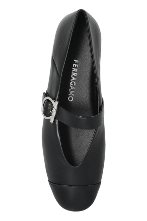 FERRAGAMO Leather ballet flats