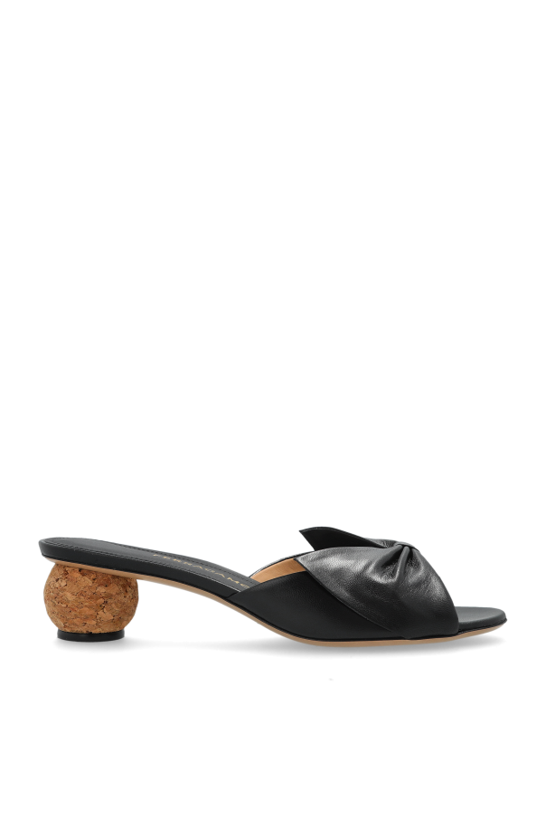 Leather mules with heels, zdjęcie 1 Leather mules with heels od FERRAGAMO