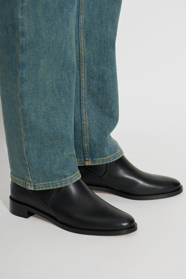 FERRAGAMO Botins em pele ‘Zanira’
