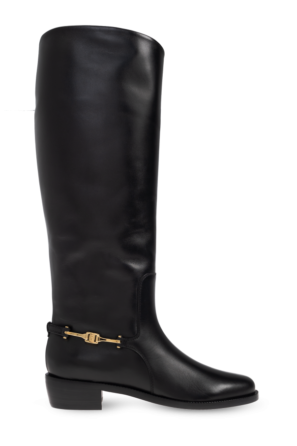 Therma leather boots od FERRAGAMO